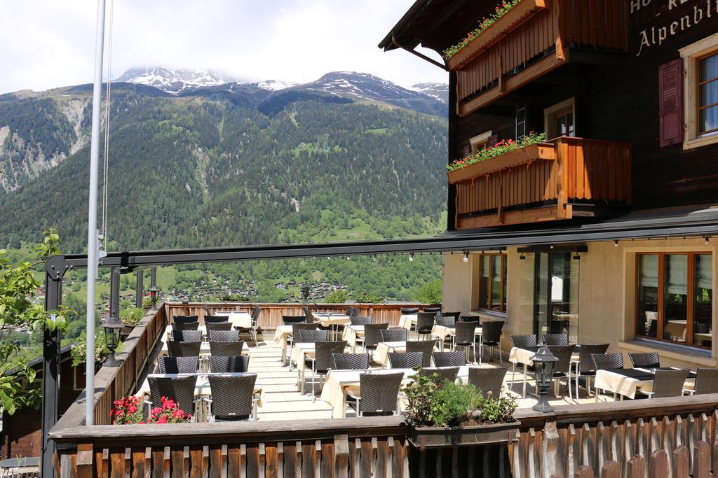 Hotel Restaurant Alpenblick Ernen Exterior photo