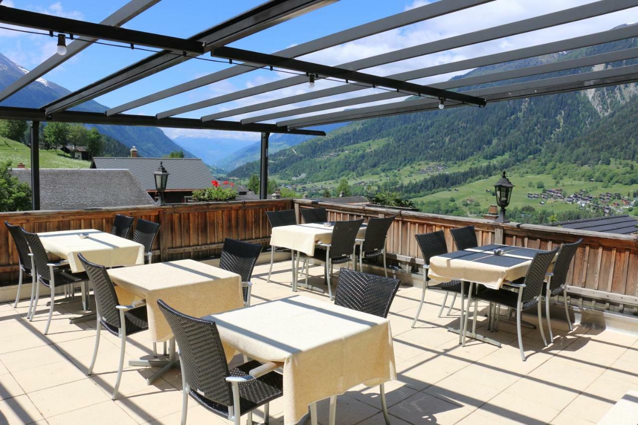Hotel Restaurant Alpenblick Ernen Exterior photo