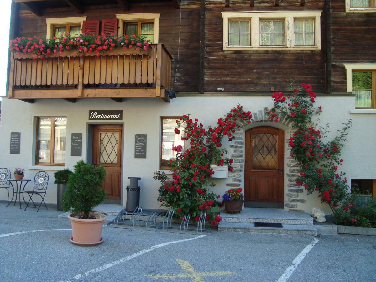 Hotel Restaurant Alpenblick Ernen Exterior photo